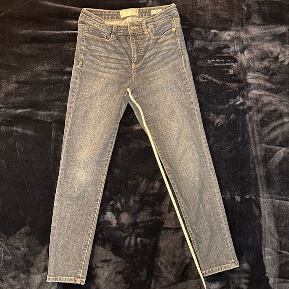 Anne Klein High Rise Skinny Ankle Jeans 10 - Picture 2 of 12